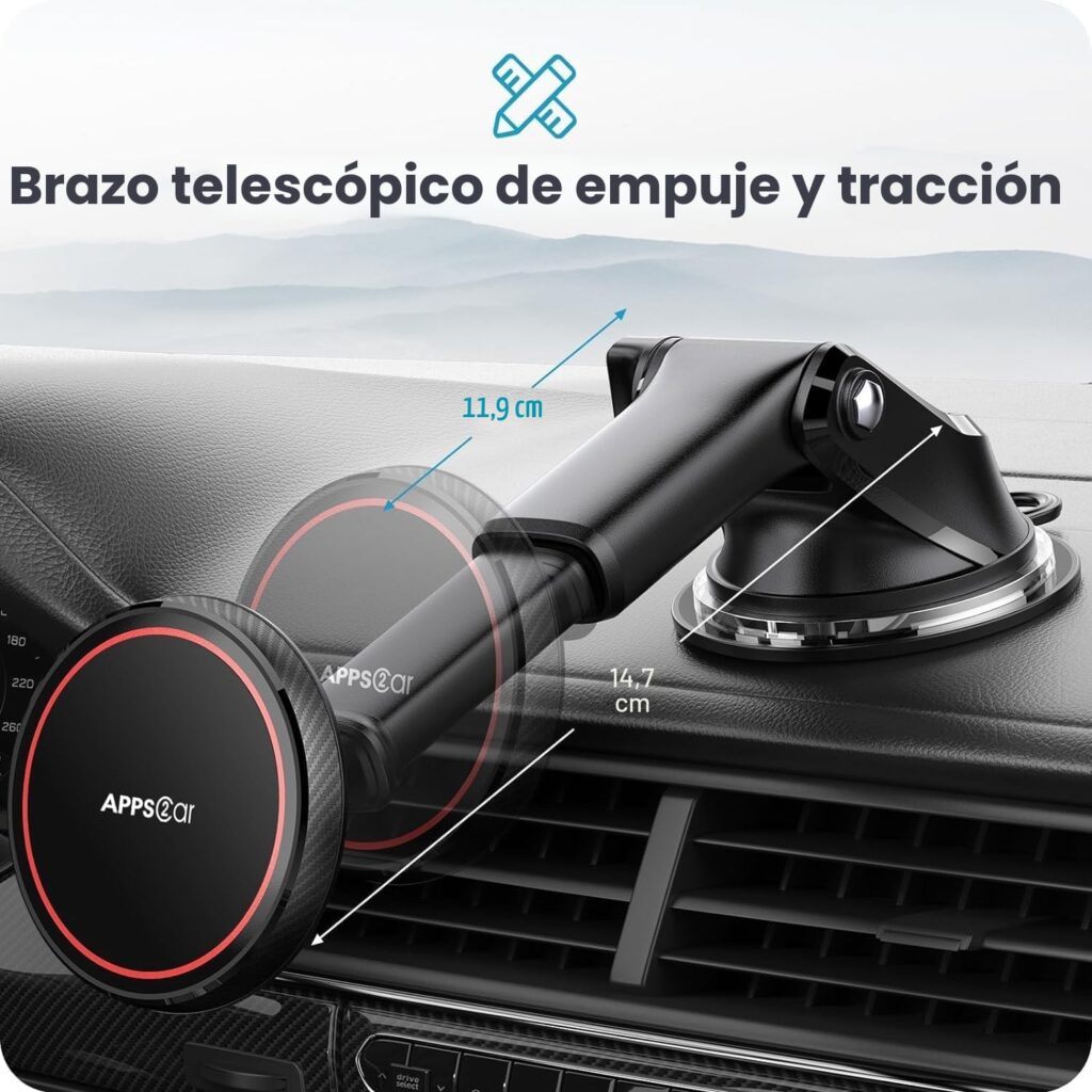 APPS2Car Soporte Magnético para Móvil