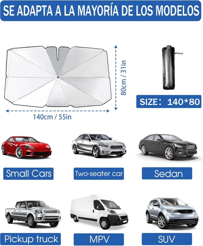 Paraguas Plegable para Coche