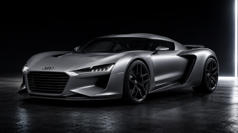 Audi Nuvolari, el superdeportivo híbrido de 1.001 CV, en estudio