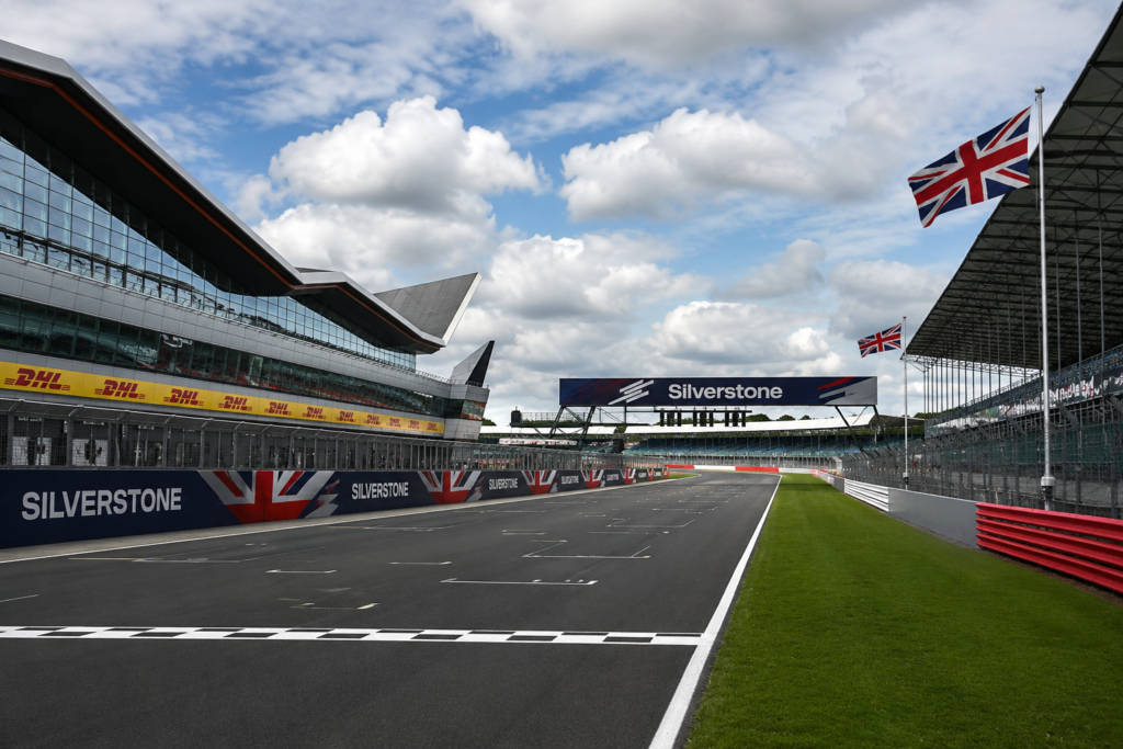El circuito de Silverstone, sede del próximo GP de Gran
Bretaña 2026 con formato sprint
