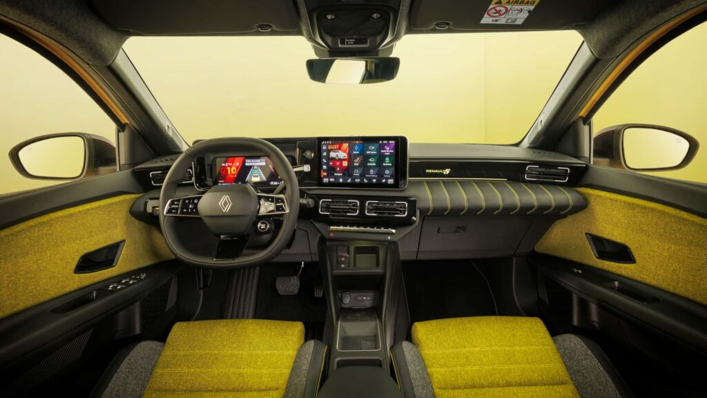 Renault 5 E-Tech interior 2026
