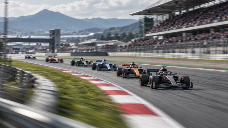 Monoplazas de Fórmula 1 en competición durante la temporada 2026